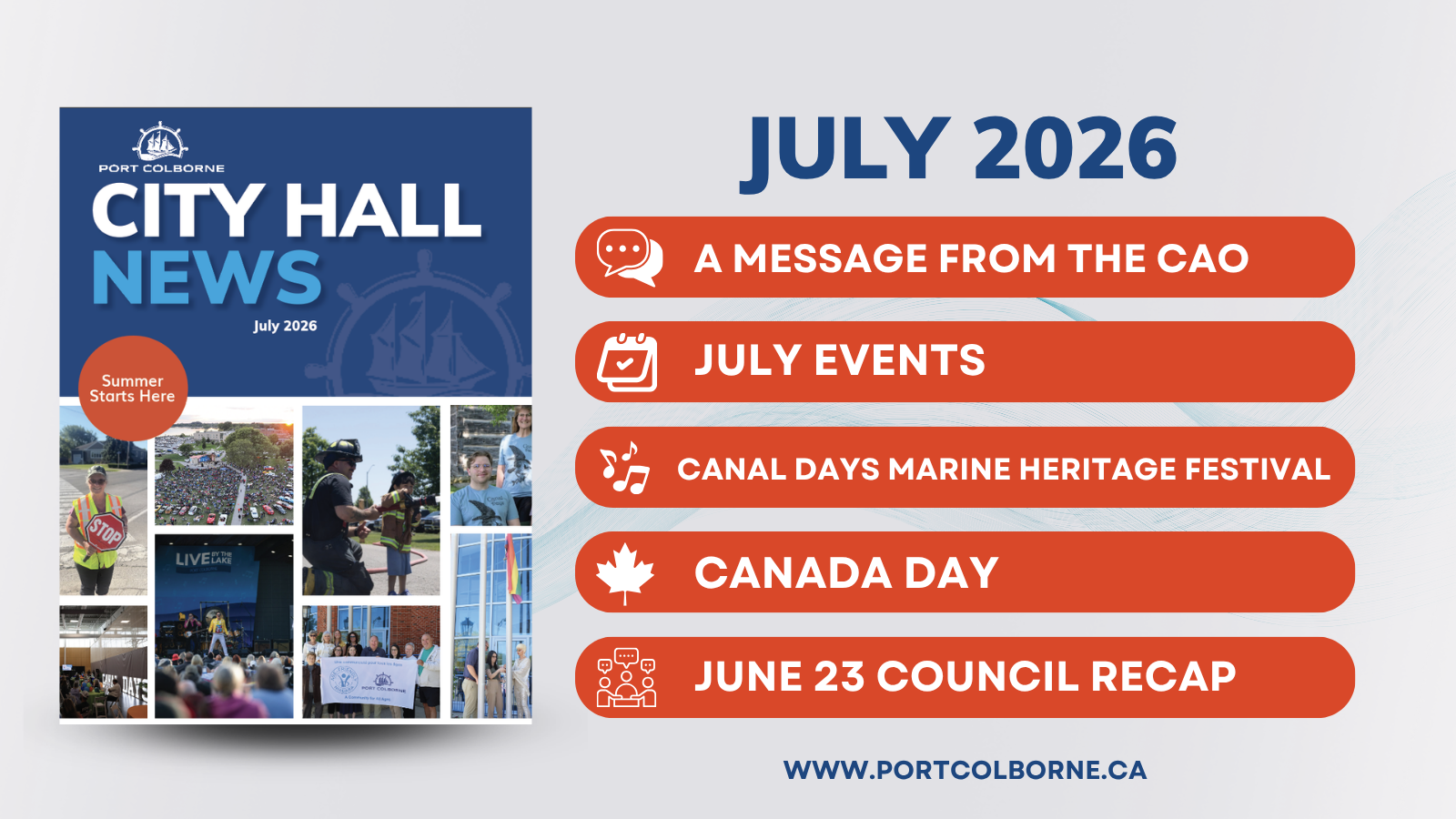 City Hall News - July 2026